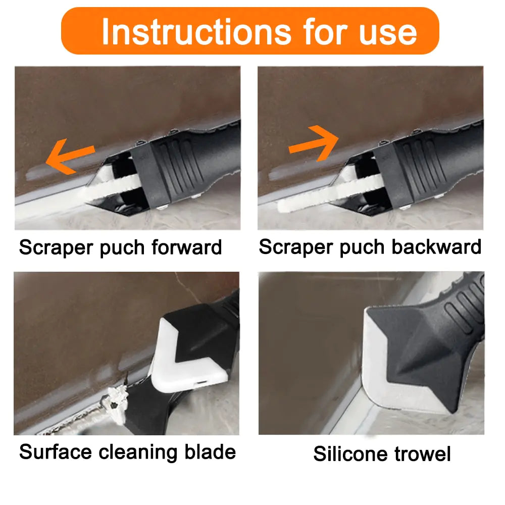 Silicone Scraper & Finisher Set