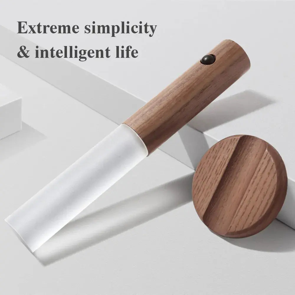 LED Wooden USB Night Light Magnetic