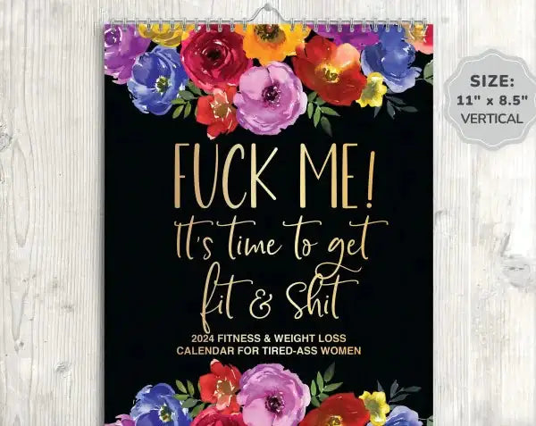 2024 Calendar For Tired-Ass Women