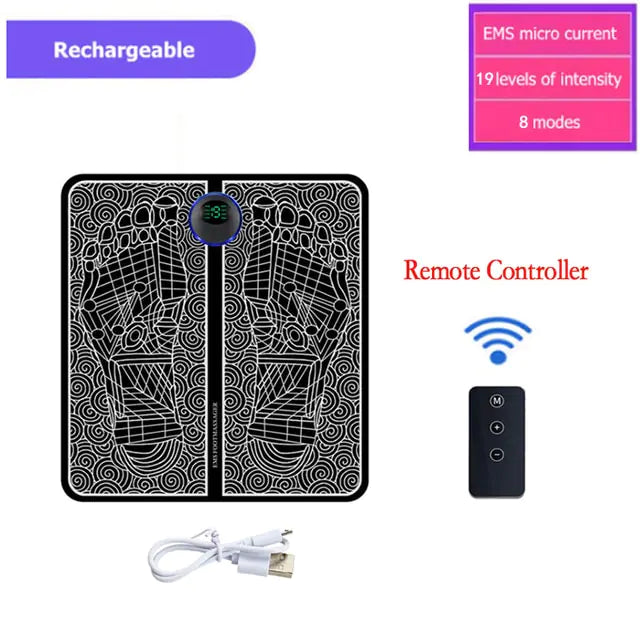 Electric Foot Massager Pad Portable