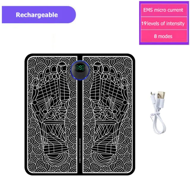 Electric Foot Massager Pad Portable