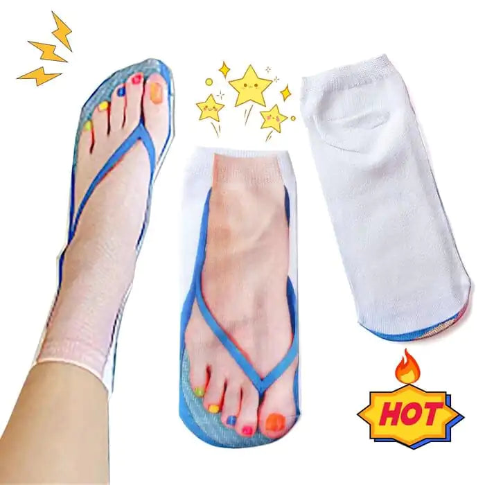 Super Comfy Manicure Print Socks