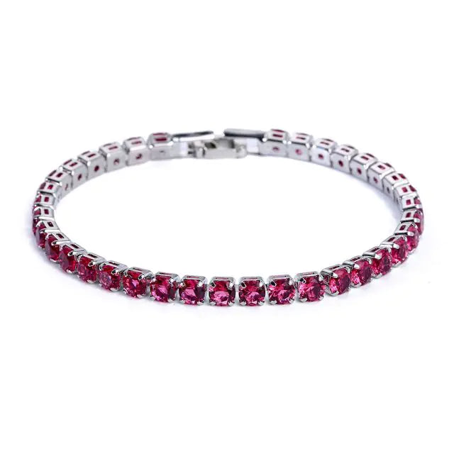 4.0mm Zircon Crystal Bracelet